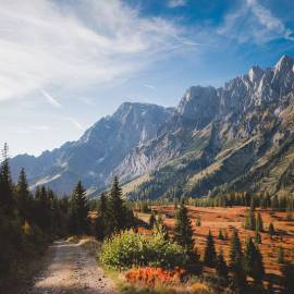 Herbststimmung am Hochkönig in Österreich