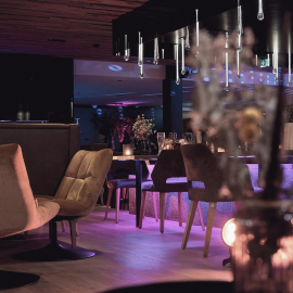 The HIGH QUEEN BAR at the Hotel die HOCHKÖNIGIN in Austria in the Salzburg region