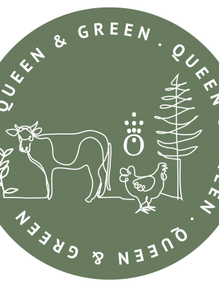 LOGO QUEEN & GREEN der HOCHKÖNIGIN