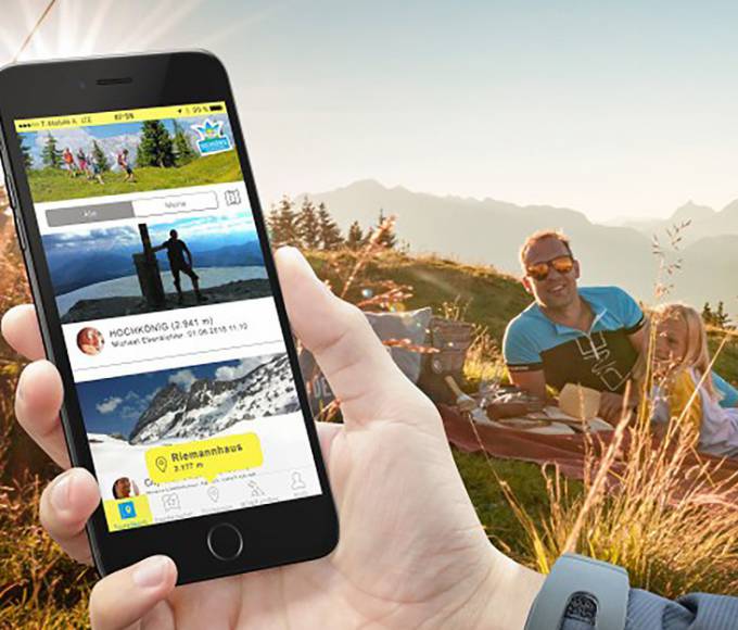 Für Gipfelstürmer: Digitales Gipfelbuch - Wellnesshotel die HOCHKÖNIGIN