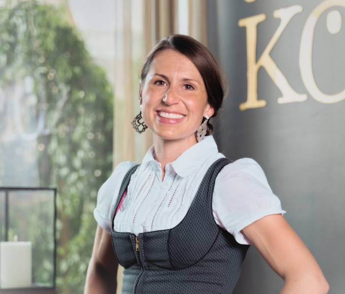 Stefanie Geisler-Hörl at Hotel die HOCHKÖNIGIN Maria Alm wellness hotel 4 star superior Hotel Region Hochkönig