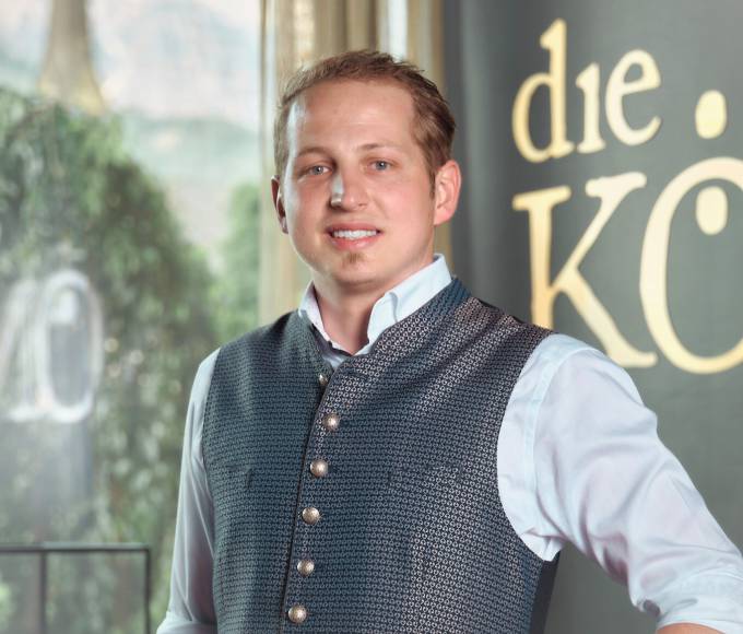 Thomas Hörl at Hotel die HOCHKÖNIGIN Maria Alm Wellnesshotel 4 Sterne superior Hotel Region Hochkönig