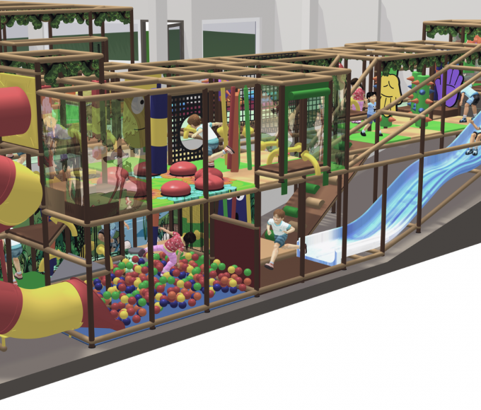 Soft play area for children in the HOCHKÖNIGIN