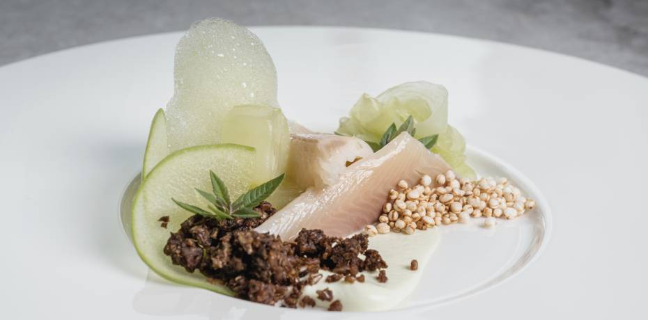 Feinstes vom Fisch schön hergerichtet in der HOCHKÖNIGIN