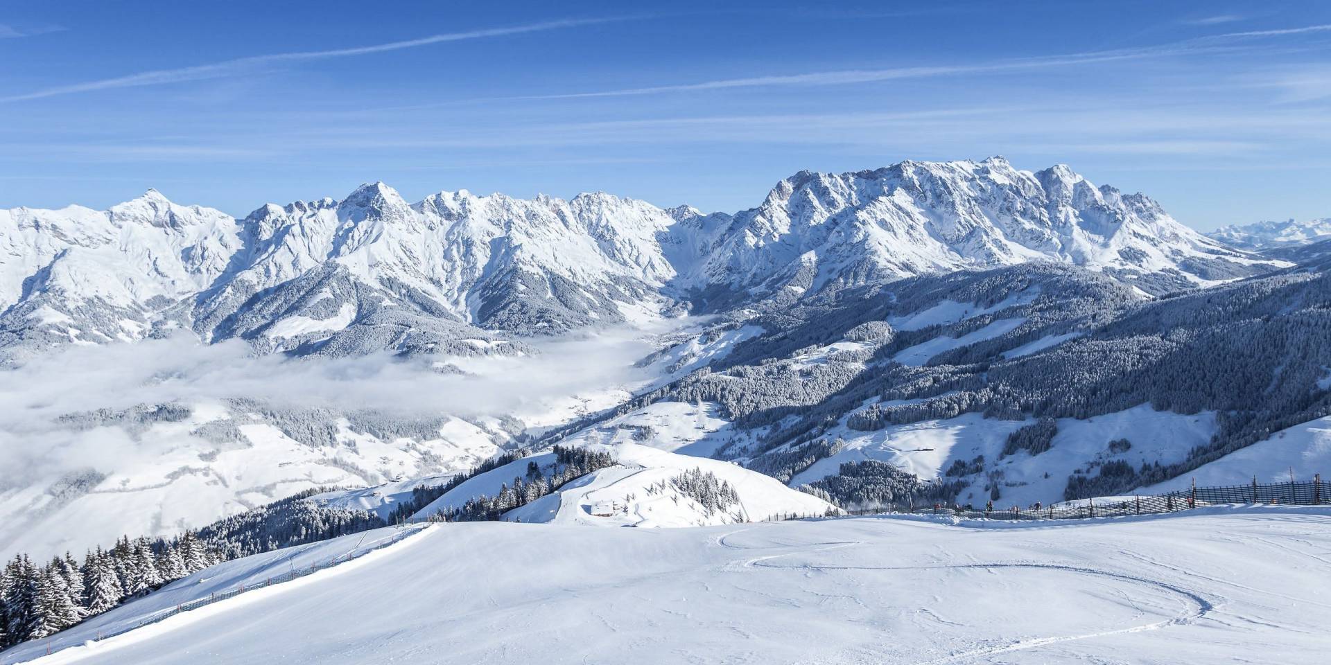 Winterlandschaft Hochkönig Österreich