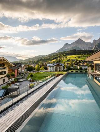 Außenpool die Hochkönigin Österreich