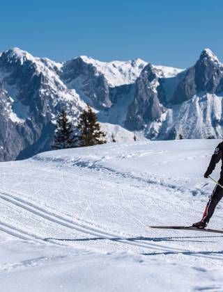 Ski Langlauf in der Region Hochkönig Österreich