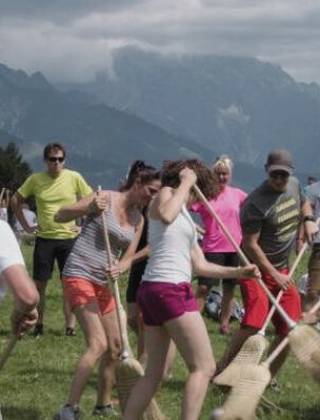 Personen beim Teambulding in der HOCHKÖNIGIN 