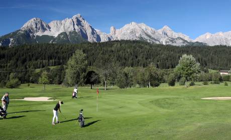 Golfplatz am Hochkönig in Österreich