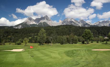 Golfplatz am Fußes des Hochkönigs