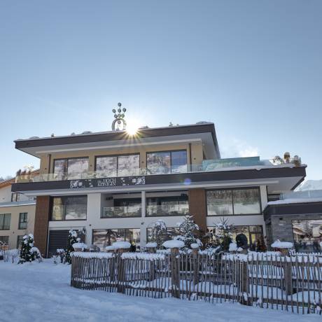 Die Hochkönigin im Winter in Österreich