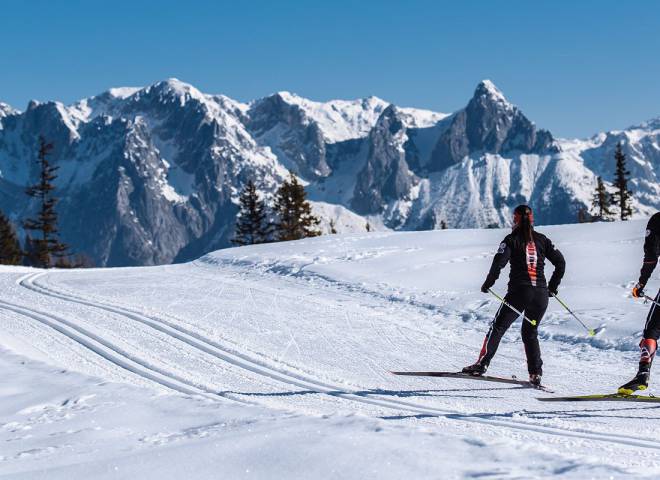 Ski Langlauf in der Region Hochkönig Österreich