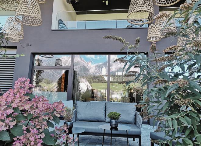  Terrasse in der HOCHKÖNIGIN in Maria Alm in der Region Hochkönig Salzburger Land