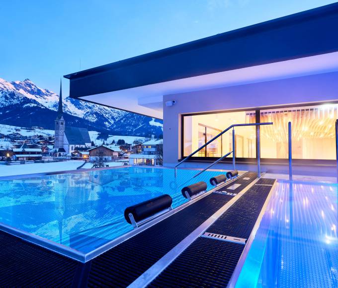 Infinity pool – only for you: Pool for you – to rent - Wellnesshotel die Hochkönigin