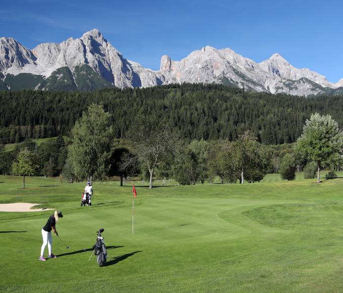 Golfplatz am Hochkönig in Österreich