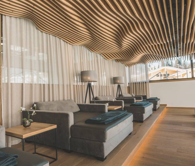 2,000 m² of HOCHKÖNIGIN wellness: Wellness on a stunning scale - die HOCHKÖNIGIN - Mountain Resort