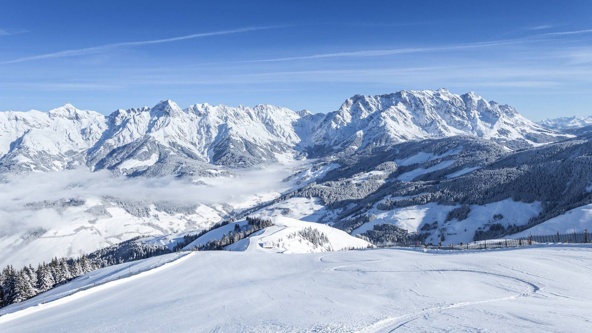Winterlandschaft Hochkönig Österreich