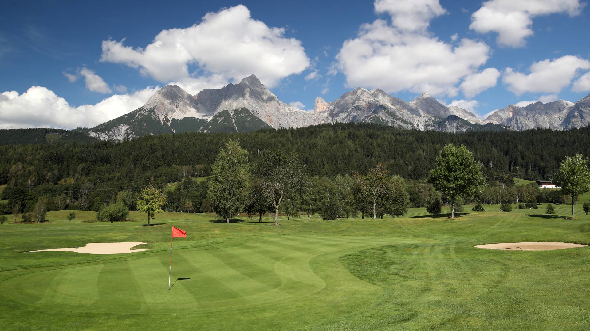 Golfplatz am Fußes des Hochkönigs