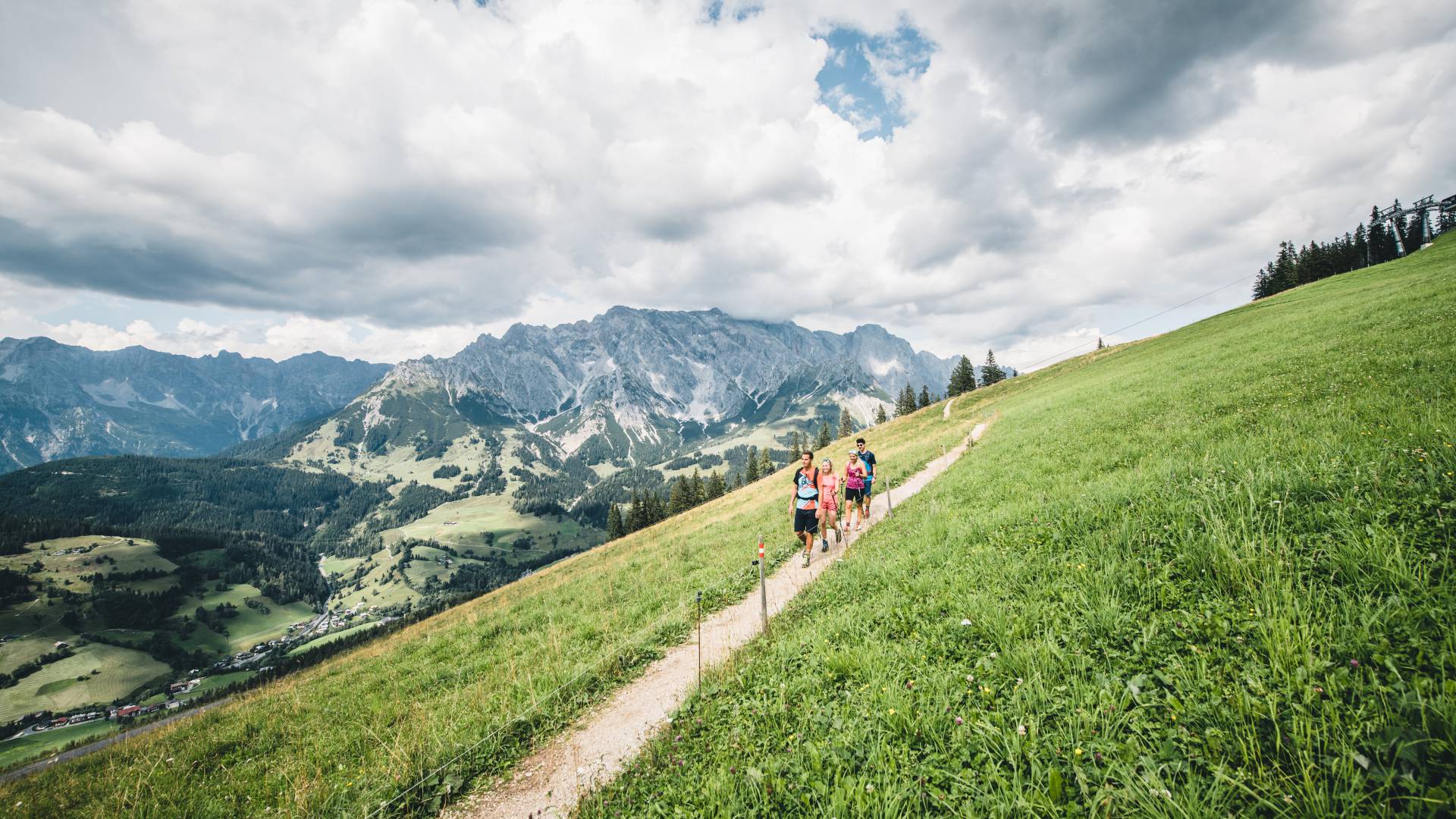 Wanderweg entlang des Hochkönigs Österreich