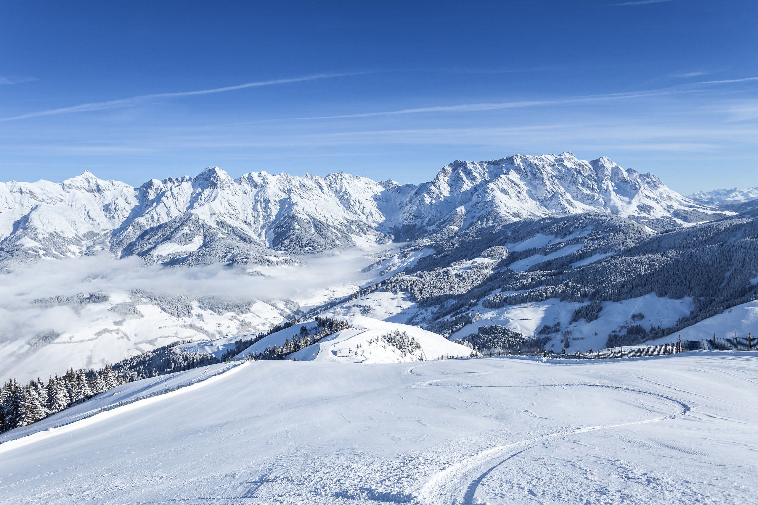 Winterlandschaft Hochkönig Österreich